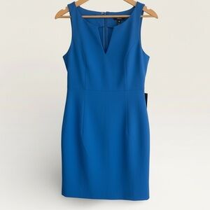 AQUA Sleeveless Paneled Flare Dress